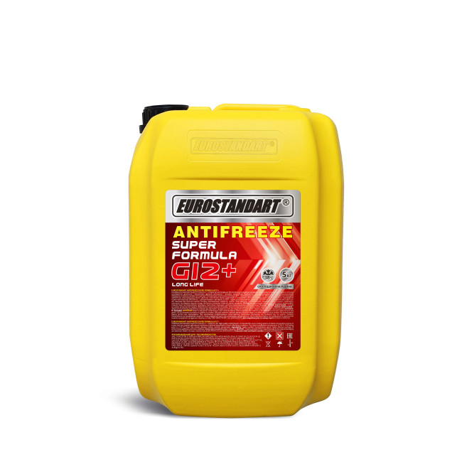 Охолоджувальна рідина EUROSTANDART ANTIFREEZE SUPER FORMULA G12+ готовий